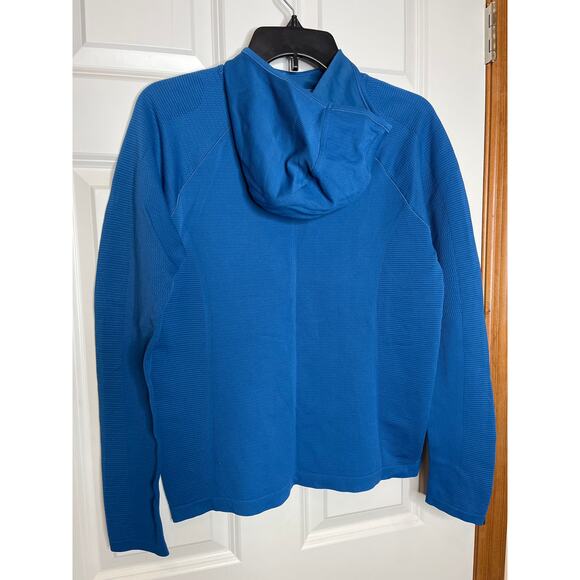 Athleta Blue Athleisure Pullover Hoodie XL - Picture 2 of 7